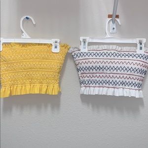 Xhilaration bandeau bathing suit top